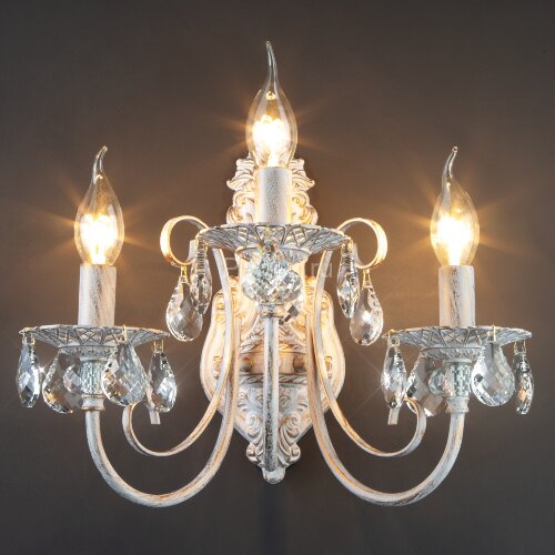 Бра Eurosvet 3305/3 белый с золотом