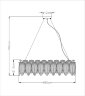 Подвесная люстра Arte Lamp A4052SP-12SG