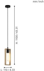 Подвесной светильник Eglo 49473