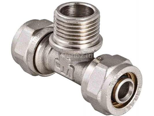 Тройник обжимной с наружней резьбой 32х1"х32 VALTEC