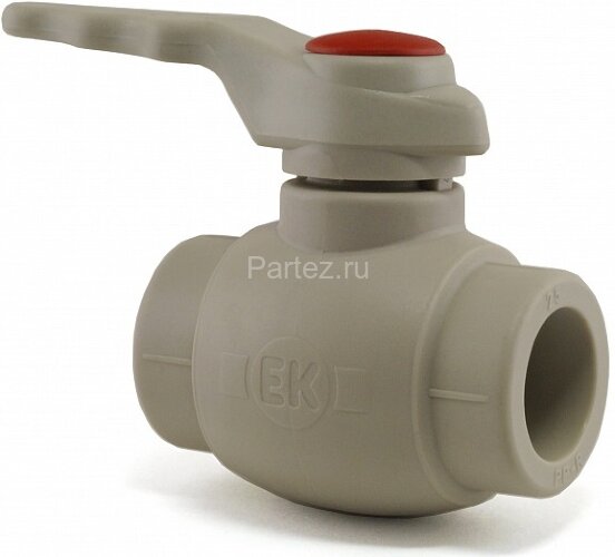 Кран шаровой PPR D20 Ekoplastik