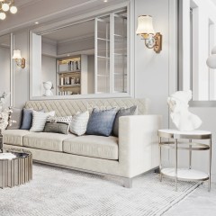 Бра Arte Milano 301097/1W Wh/Gd