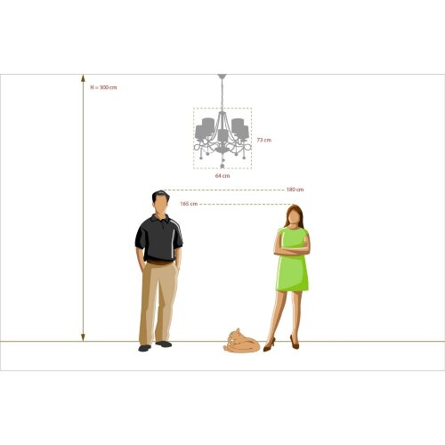 Подвесная люстра MW-Light 684010105