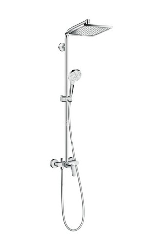 27284000 Crometta E 240 1jet Showerpipe с однорычажным смесителем