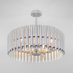 Потолочная люстра Bogate's 362/5 серебро