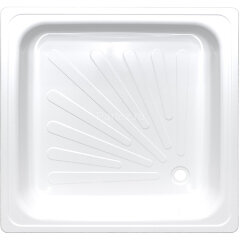 Поддон для душа стальной ВИЗ Antika 80x80 Белый (APS-80101)