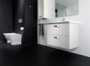 Тумба под раковину Roca The Gap 60см, подвесная, белая (ZRU9302879)
