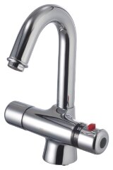 Смеситель для умывальника термостатический Lemark Thermo LM7736C