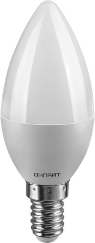 Лампа светодиодная 71 629 OLL-C37-6-230-4K-E14-FR 6Вт свеча 4000К нейтр. бел. E14 470лм 176-264В ОНЛ