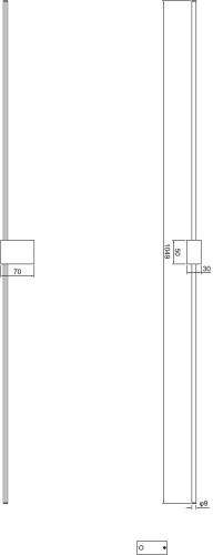 Настенный светильник Maytoni C071WL-L12GB3K