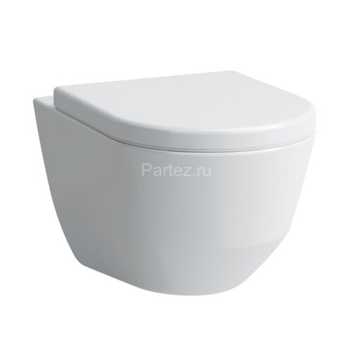 Унитаз подвесной Laufen PRO Rimlless с глубоким смыванием, безободковый (8.2096.6.000.000.1)