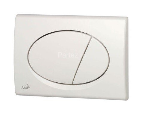 Кнопка смыва Alcadrain (белая) M70