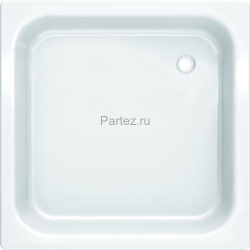 Душевой поддон BLB 90х90х16 стальной квадратный