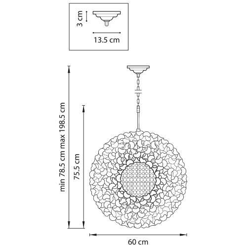 Подвесной светильник Lightstar 727081