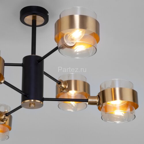 Потолочная люстра Eurosvet 70127/6 черный