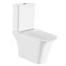 Унитаз-компакт Azario AVERO 660x360х820 напольный, безободковый в комплекте с бачком, смывным механи