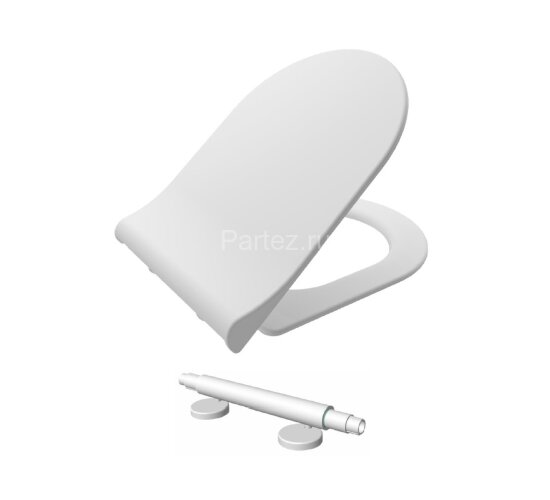 Унитаз подвесной Kale IDEA 2,0, безободковый, с функцией биде, в комплекте с сиденьем микролифт