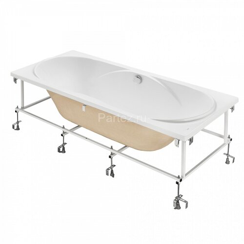 Roca Madeira Акриловая ванна прямоугольная, 180×80, белая