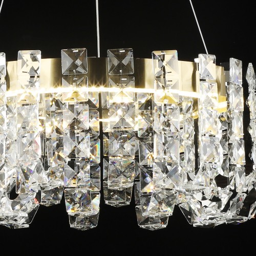 Подвесная люстра Reluce 02601-0.4-80W LED COP+CH