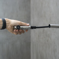 Смеситель Lemark Expert LM5085S для кухни с вытягивающимся поворотным изливом