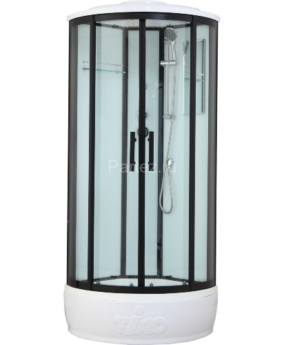 Timo Standart T-6680 Black душевая кабина (80*80*220), шт