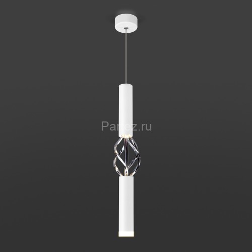 Подвесной светильник Eurosvet 50191/1 LED белый / хром