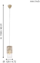 Подвесной светильник Eglo 49201