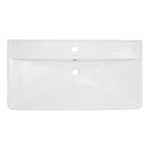 Комплект тумба Azario Ника 90 Н 915х475х860 напольная, с раковиной Monte 90, белый матовый (CS000899