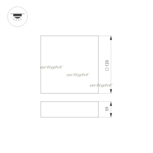 Потолочный светильник Arlight 034776