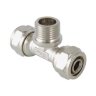 Тройник обжимной с наружней резьбой 16х1/2"х16 VALTEC