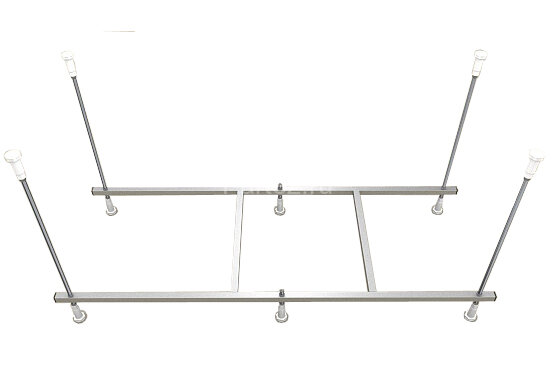 Сборный каркас к ванне AZARIO BELLA 160/165 см шпильки (AV.0020160K)