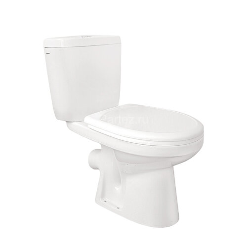 Унитаз-компакт Santek Анимо с косым выпуском и сидением микролифт (1.WH30.2.137)