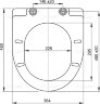 Сиденье для унитаза Alcaplast, Softclose (A66)