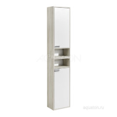 Шкаф подвесной AQUATON Флай одностворчатый, правая, дуб крафт (1A237903FAX1R)