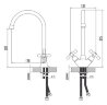 Смеситель Lemark Standard LM2105C для кухни