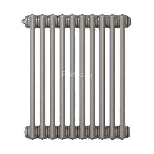 Радиатор трубчатый Zehnder Charleston Retrofit 3057, 14 сек.1/2 бок.подк.0325 TL (кроншт.в компл)