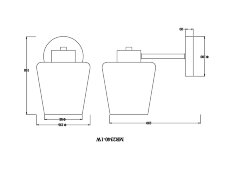 Бра MyFar MR2340-1W
