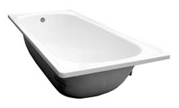 Ванна стальная Donna Vanna 120х70х40 Белая орхидея