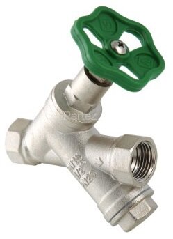 Вентиль прямоточный с косым фильтром 1/2" VALTEC