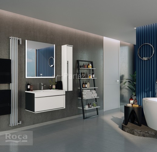 Модуль Roca ANETO 800 подходит для раковины VICTORIA-N, белый