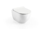 Крышка-сиденье для унитаза Ravak Uni Chrome Slim белое (X01550)