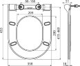 Крышка-сиденье для унитаза Ravak Uni Chrome Slim белое (X01550)