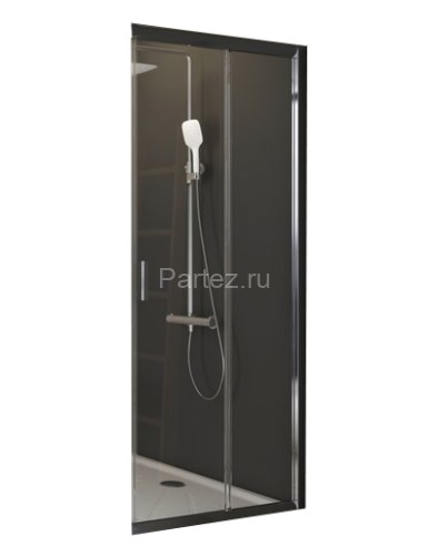 Душевая дверь Ravak Blix распашная 80х190, толщина полотна 6мм универсальная, цвет профиля хром