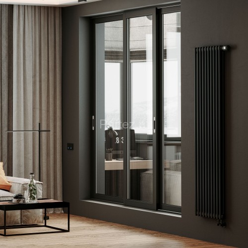 Дизайн-радиатор Royal Thermo Insignia VC2180 - 10 секц. RAL9005m