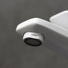 Смеситель Lemark Bronx LM3737MW для раковины монолитный