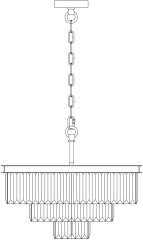 Подвесная люстра Maytoni MOD085PL-07CH