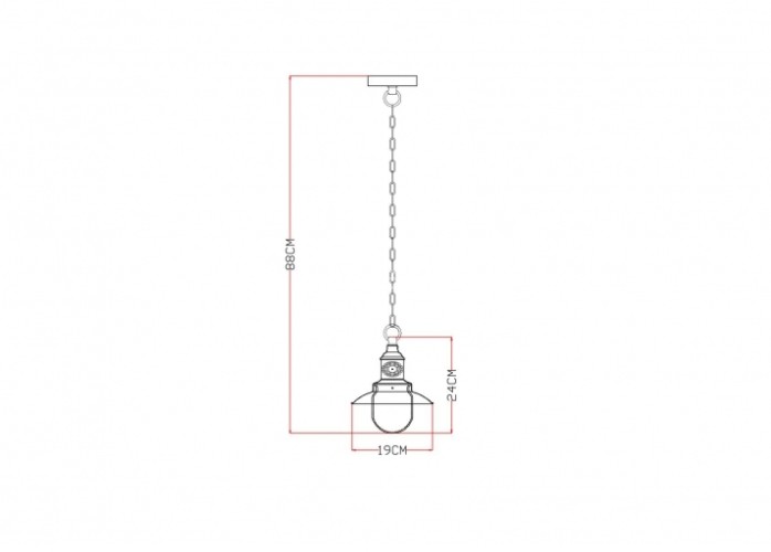 Подвесной светильник Arte Lamp A4524SP-1AB