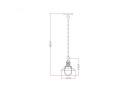 Подвесной светильник Arte Lamp A4524SP-1AB
