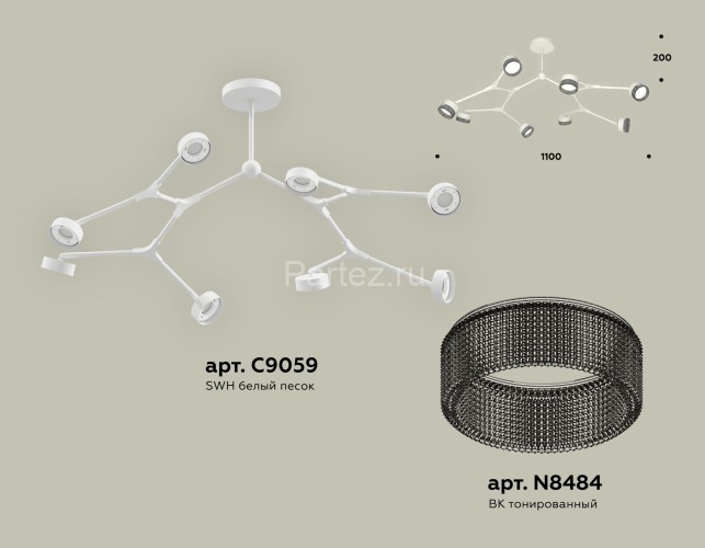 Потолочная люстра Ambrella XB9059203