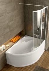 Ванна акриловая Ravak ROSA 160x105, правая, белая (CL01000000)